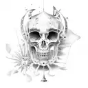 surrealist  tattoo design idea