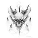 surrealist  tattoo design idea