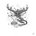 mushu mulan tattoo design idea