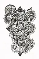 Philippine tribal patterns tattoo design idea