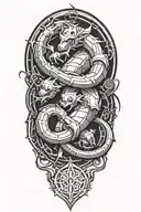 full metal alchemist brotherhood tattoo design idea