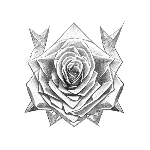 roses steel armour  tattoo design idea