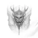 full sleeve armour tattoo design idea