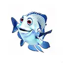 Dory nemo tattoo design idea