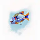 Dory nemo tattoo design idea