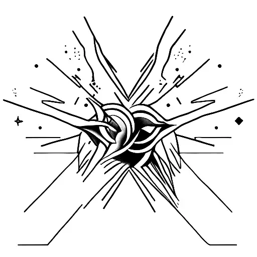 david bowie tattoo design idea