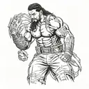 ROMAN REIGNS tattoo design idea