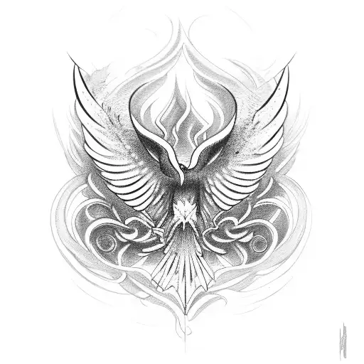 seraphim tattoo design idea