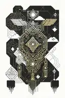 Egyptian tattoo design idea