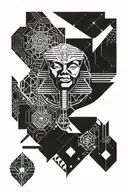 Egyptian tattoo design idea
