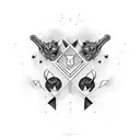 gemini  tattoo design idea