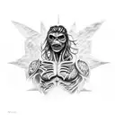 Killers Eddie Iron Maiden tattoo design idea