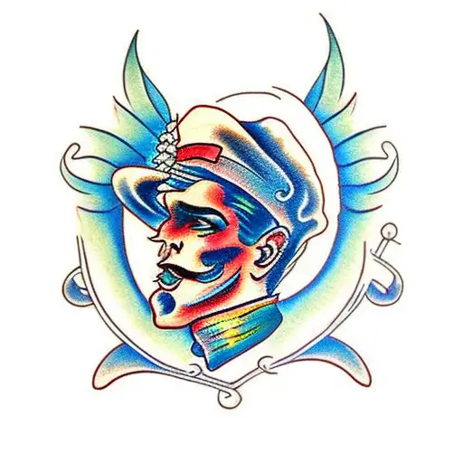 gypsy tattoo design idea