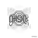 Ohio State Buckeyes tattoo design idea