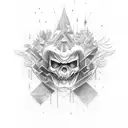 misunderstood villain  tattoo design idea