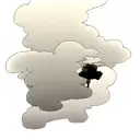 cloud smoke tattoo design idea