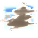 cloud smoke tattoo design idea