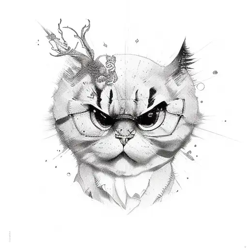 Бафомед tattoo design idea