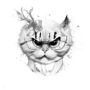 Бафомед tattoo design idea