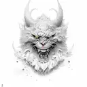 Бафомед tattoo design idea