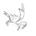 a crab tattoo design idea