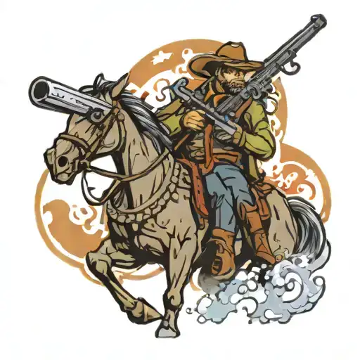 GTA, Doom, Red dead redemption 2,  tattoo design idea