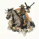 GTA, Doom, Red dead redemption 2,  tattoo design idea