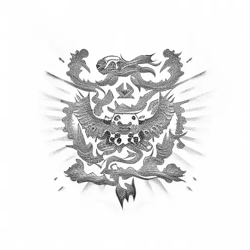 korean flag tattoo design idea