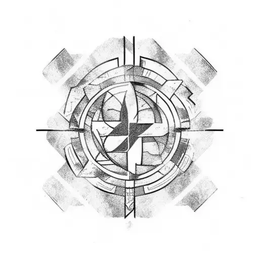 korean flag tattoo design idea