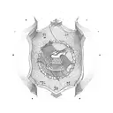 korean flag tattoo design idea