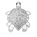 Turtle tattoo design idea