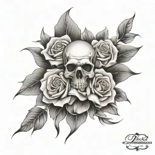 support and a plus tattoo design idea