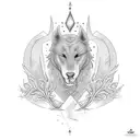 summer willow tattoo design idea