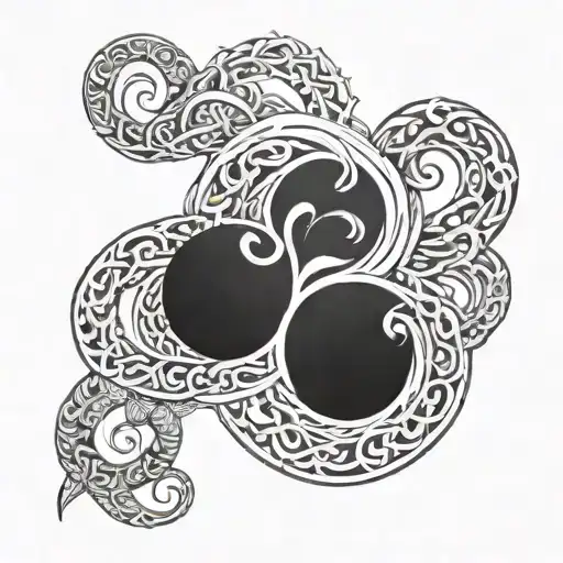 Tattoo with links of Sri Lanka and Doha to go on chest tattoo design idea