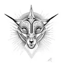 Anubis tattoo design idea