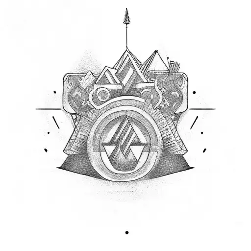 indiana tattoo design idea