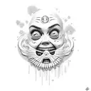 Smile Now Cry Later tattoo design idea