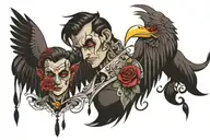 Say Daddy tattoo design idea