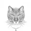 Intricate welding tools forming a cat silhouette tattoo design idea
