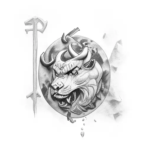 my strength is stronger than my struggle tattoo design idea