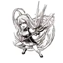 sin anger tattoo design idea