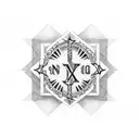 november 19 2008 in roman numerals  tattoo design idea