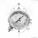 november 19 2008 in roman numerals  tattoo design idea