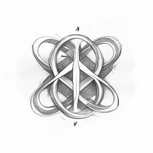 Infinity Symbol tattoo design idea