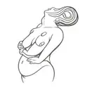 boobies tattoo design idea