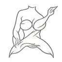 boobies tattoo design idea