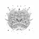 tranquility  tattoo design idea