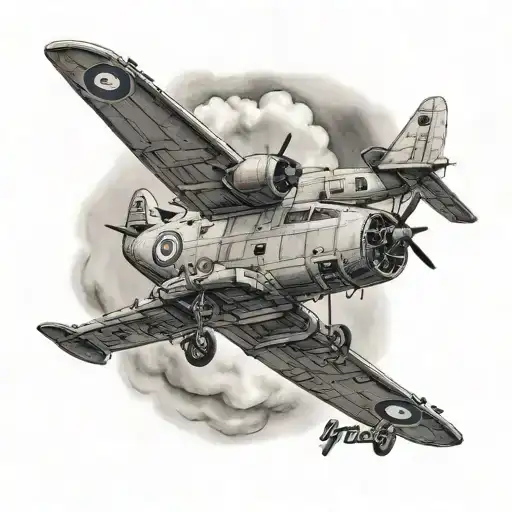 A tribute to my dad who loved in Labrador when I was born and worked as an aircraft mechanic on RAF Vulcan bombers. tattoo design idea