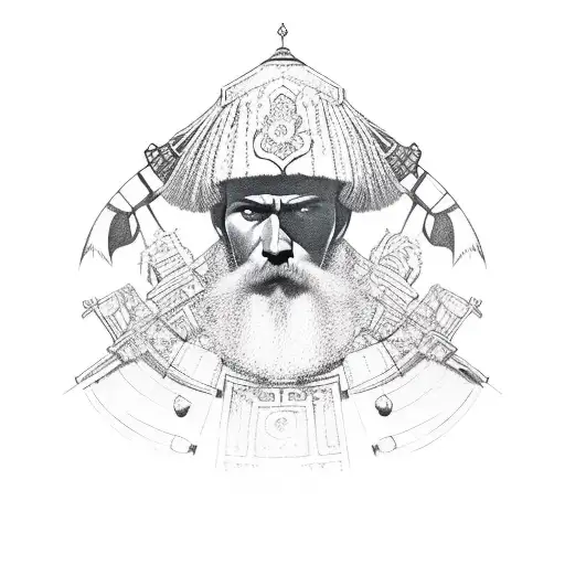 ukrainian cossack tattoo design idea