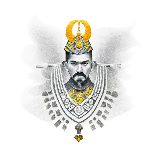 ukrainian cossack tattoo design idea